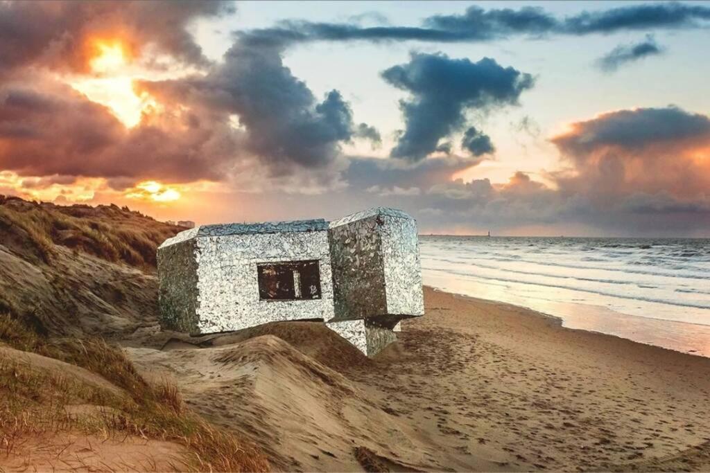 Studio Cosy En Bord De Mer Dunkirk Exteriör bild